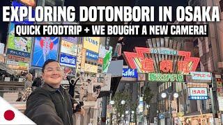 Exploring DOTONBORI + Quick FOODTRIP in OSAKA, JAPAN  | Ivan de Guzman