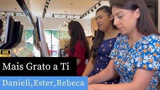 Mais Grato a Ti | Hino 125 CCB | Danieli, Ester e Rebeca (Piano e Canto)