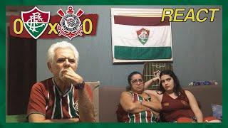 FAMÍLIA TRICOLOR REAGE A 0 FLUMINENSE X 0 CORINTHIANS - CAMPEONATO BRASILEIRO 2024