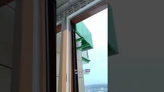 #сколковский Установили окна REHAU с фурнитурой SIEGENIA TITAN на балконе. ТЕРРИТОРИЯ ОКОН.