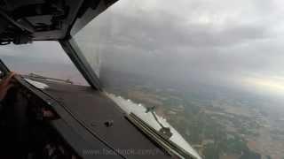 Boeing 737 Cockpit View  -  Landing In Agadir