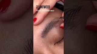 [미우랜드]남자눈썹 반영구전 눈썹 결 스케치 하기 #반영구화장 #반영구아카데미 #반영구교육