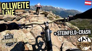 BIKE REPUBLIC SÖLDEN Ollweite Line - Nonstop ab Steinfeld / First Ride, Full Run / Mountainbike MTB