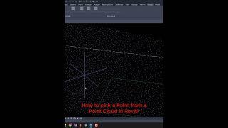 How to Pick a Point from a Point cloud in Revit- Scan to BIM | RVTCAD- ScantoBimService.com