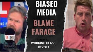 Biased Media Blame Nigel Farage For Riots