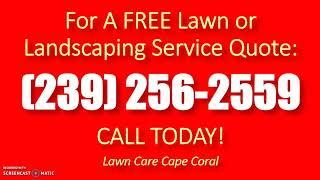 Cape Coral Florida Lawn Service Company