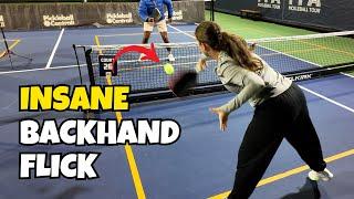 Learning Mari Humberg's INSANE Backhand Flick