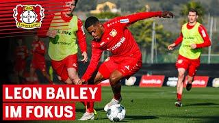 Ein Tag mit Leon Bailey | Zwischen FK-Training und Medienterminen | Bayer 04 Leverkusen