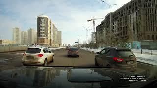 Driving in ASTANA 10 03 2019