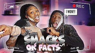 THE ULTIMATE BATTLE | SMACKS OR FACTS CHALLENGE*SHE CHEATED*