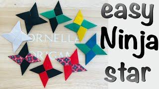 How to Make Paper Ninja Star Origami | Shuriken | Birthday Decorations | Party Favors