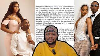 Tanzania People Drag Priscilla Ojo and Juma Jux for…