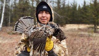 Hunting boreal forest grouse (late fall)