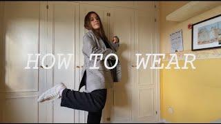 HOW TO WEAR - OVERSIZE JACKET