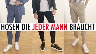 5 Hosen die JEDER MANN haben muss ● STYLING TIPPS MÄNNER