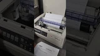 Oki Microline 520/n 9 pin dot matrix printer