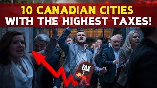 10 Canadian Cities with the Highest Taxes in 2025