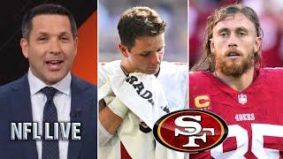 "BROCK PURDY & THE 49ERS ARE DONE! ADAM SCHEFTER PROVOKES THE 49ERS, KITTLE OUT AGAINST RAMS"