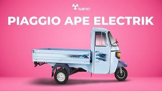 Piaggio Ape Electrik | Smart & Profitable Commercial Electric 3-Wheeler On The Road