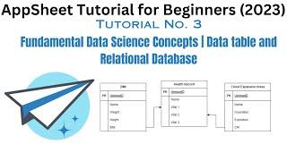 Key data science concept | How data-table and Relational Database work