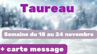 Taureau semaine du 18 au 25 novembre