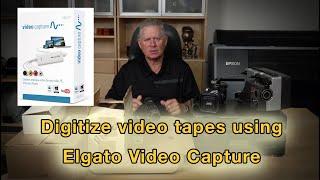 Elgato Video Capture ... analog video tapes to digital