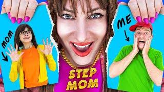 Mom vs Stepmom! My Dad Found New Wife! Funny Situations By Crafty Hype