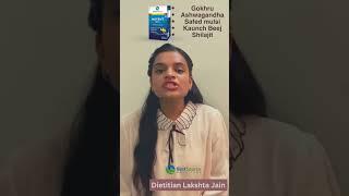 Watch as Dietitian Lakshita Jain reviews Motent herbal boost for men's vitality. #MensHealth
