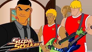 A Musical Collaboration!| SupaStrikas Soccer kids cartoons | Super Cool Football Animation