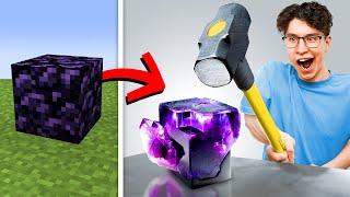 Anything My Friend BREAKS in Minecraft, I Break in REAL LIFE!