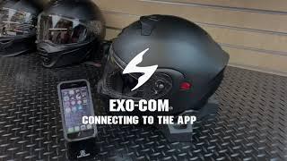 EXO-Com (Connecting to the EXO-Com App)