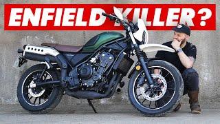 New 2023 Honda CL500 Scrambler Review: The Enfield Killer?