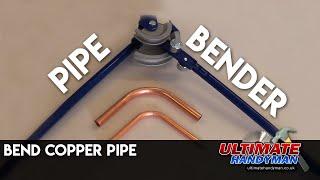 Pipe bender | bend copper pipe