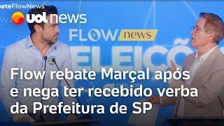 Flow rebate Pablo Marçal após debate e nega ter recebido dinheiro da Prefeitura de SP: 'Repudiamos'