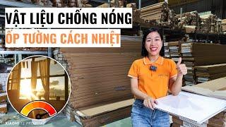 Tấm nhựa ốp tường nano chống nóng cách nhiệt cho tường | Vật liệu chống nóng cho tường trần | Haroma