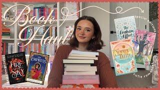 a holiday BOOK HAUL! 