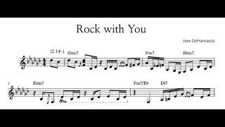 Joey DeFrancesco - Rock with You | Organ Solo Transcription