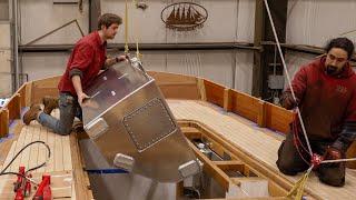 Diesel tank install (rebuilding Tally Ho ep147)