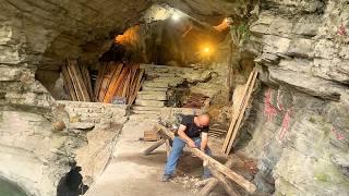 After Divorce, Man Renovation the abandoned cave and lived a free life part 2 | Start to Finish