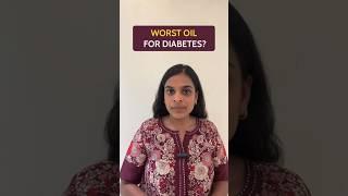 Worst oil for Diabetes? | Dietitian Lakshita Jain #dietitian #diabetes