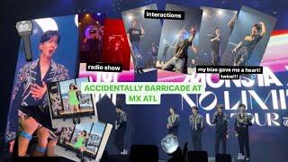 Monsta X No Limit Tour Atlanta Barricade Experience & Fandomonium Radio Show Concert Vlog