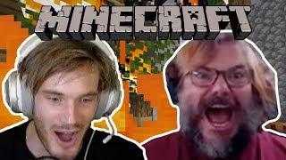 I burned down PewdiePie's Minecraft house