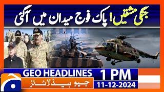 𝗣𝗮𝗸-𝗖𝗵𝗶𝗻𝗮 Joint Exercise Warrior-VIII Concludes | Geo News 1PM Headlines (Dec 11, 2024)