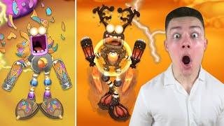 EPIC WUBBOX On Fire Haven & FIRE OASIS!? - Oasis Rare Wubbox, Epic Buzzinga! (My Singing Monsters)