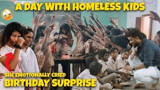 She CriedBirthday Surprise Turns to EmotionalA Day with Homeless Kids️ @Nellai360