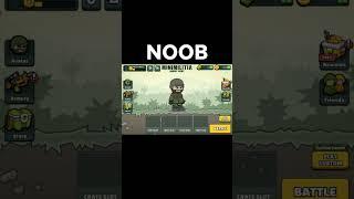 Noob VS Pro in || MINI MILITIA ||