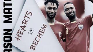 Hearts vrs Bechem pre-season friendly