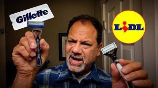 SHAVE WARS: Budget Razor Battle! Lidl's All Man 5 Blade vs Gillette Sensor 5 – Who Makes the Cut?