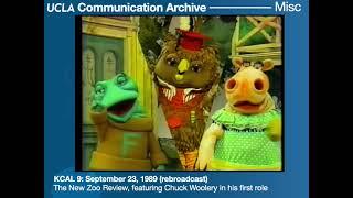 Chuck Woolery's First Role: Mr. Dingle in The New Zoo Review (rebroadcast KCAL-9, Sept. 23, 1989)