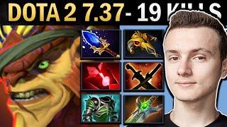 Bristleback Gameplay Miracle with 19 Kills and Cuirass - Dota 2 7.37